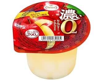 Amazon.co.jp: たらみ たっぷり 290g 濃い 0kcal りんご ゼリー